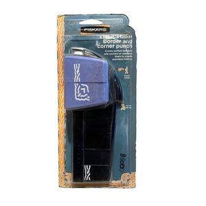 Fiskars Border-and-Corner Punch, A Tisket, a Tasket Scrapbooking Crafts New